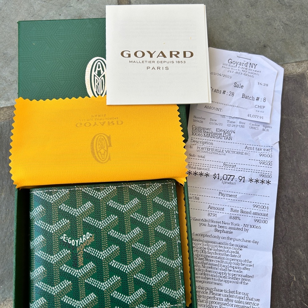 Goyard Portefeuille Victoire Wallet